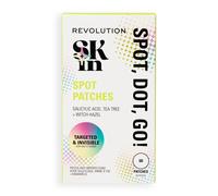 Revolution SKin, Spot, Dot, Go! Spot Patches, Patchs Anti-Boutons Discrets avec Acide Salicylique et Arbre à Thé, Vegan et Non Testés sur les Animaux, 60 Patchs