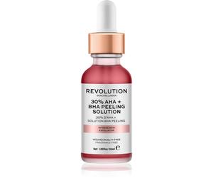 Revolution Skincare AHA + BHA 30% Peeling Solution gommage chimique intense pour une peau lumineuse 30 ml