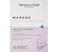 Revolution Skincare London, Maskne Calming & Purifying, Masque En Feuille pour Le Bas Du Visage
