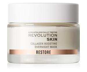Revolution Skincare Restore Collagen Boosting crème de nuit rénovatrice en crème pour favoriser la formation de collagène 50 ml