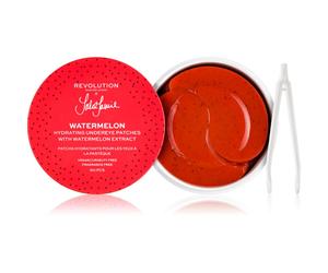 Revolution Skincare X Jake-Jamie Watermelon masque hydrogel contour des yeux éclat et hydratation 60 pcs