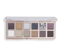 Makeup Revolution – Palette d'ombres à paupières – Finitions crème, Matte & irisées – 12 teintes mélangeables