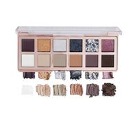 Makeup Revolution – Palette d'ombres à paupières – Finitions crème, Matte & irisées – 12 teintes mélangeables
