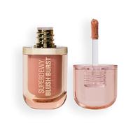 Revolution Superdewy Liquid Blush Burst, Fard à joues liquide à pigmentation buildable, formule sérum aux peptides et acide hyaluronique, Vegan, Pink Fizz Soft Pink, 4.2 ml