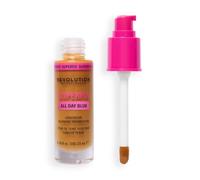 Revolution Superfix Blur Longwear Foundation, F10.9W, pour peaux médium à hâlées, 23 ml