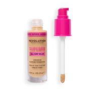 Revolution Superfix Blur Longwear Foundation, F10N, pour peaux médium à hâlées, 23 ml