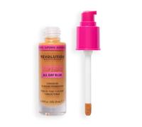 Revolution Superfix Blur Longwear Foundation, F11.5C, pour peaux médium à hâlées, 23 ml