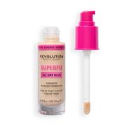 Revolution Superfix Blur Longwear Foundation, F1N, pour peaux claires, 23 ml