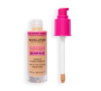 Revolution Superfix Blur Longwear Foundation, F8.2N, pour peaux médium à hâlées, 23 ml