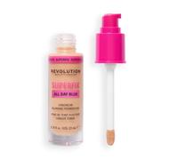Revolution Superfix Blur Longwear Foundation, F8C, pour peaux médium à hâlées, 23 ml
