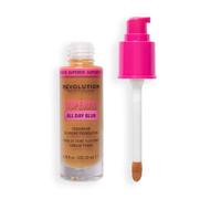 Revolution Superfix Blur Longwear Foundation, F9.5NC, pour peaux médium à hâlées, 23 ml