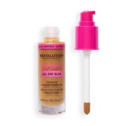 Revolution Superfix Blur Longwear Foundation, F9.7W, pour peaux médium à hâlées, 23 ml
