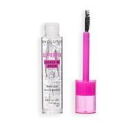 Revolution Superfix Colle à Sourcils Fixation 16h | Gel Transparent pour Sourcils Stylés, Tenue Flexible à la Caféine et aux Peptides, Vegan et Sans Cruauté, 4,5ml