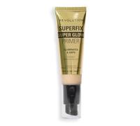 Revolution Superfix, Glow Primer, 24 ml | Gel fixateur visage, fini éclatant, tenue longue durée, vegan et sans cruauté