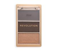 Revolution The Bronze Icon, Palette Bronzer Hautement Pigmentée, Enrichie en Acide Hyaluronique pour une Peau Hydratée et Lumineuse, Cocoa Deep 10g