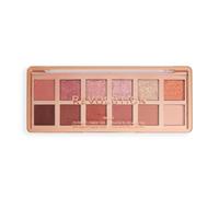 Makeup Revolution – Palette yeux The True Icon Bronze – crème/mate/irisées – 12 teintes
