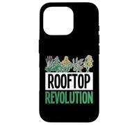 Révolution Toit Urbain Ferme Micro-pousses Coque pour iPhone 16 Pro