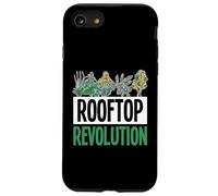 Révolution Toit Urbain Ferme Micro-pousses Coque pour iPhone SE (2020) / 7 / 8