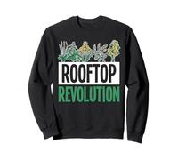 Révolution Toit Urbain Ferme Micro-pousses Sweatshirt