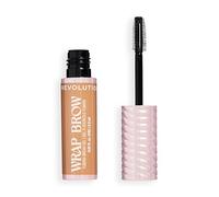 Revolution Wrap Brow Tubing Tinted Eyebrow Gel, Marron Médium Froid