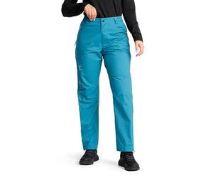 RevolutionRace Arcade 3L Lightweight Pants pour Femmes, Pantalon Imperméable, Pantalon Coupe-Vent Pliable pour la Randonnée et Les Activités de Plein Air, Saxony Blue, M