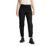 RevolutionRace Breezy Curved Ankle Stretch Pantalon pour Femme, Pantalon Léger et Respirant pour Un Usage Quotidien et Toutes Les Activités Outdoor, Black, M