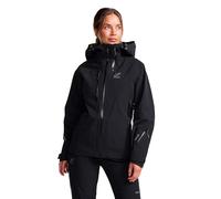 RevolutionRace Cyclone 3L Shell Jacket pour Femme, Veste Imperméable avec Réflecteurs Recco pour la Randonnée, Black, L