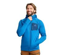 RevolutionRace Evolution Stretch Fleece Hoodie pour Homme, Sweat à Capuche Zippé pour la Randonnée et les Activités de Plein Air, Classic Blue, M