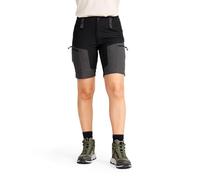 RevolutionRace Femme RVRC GP Shorts, Short Durable pour la Marche, la randonnée, Le Camping et Toutes Les Autres activités de Plein air, Jet Black, L