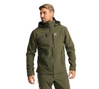 RevolutionRace Hiball Softshell Jacket pour Homme, Veste d'extérieur pour la Randonnée, Forest Night, S