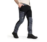 RevolutionRace Rambler Lightweight Pants pour Homme, Pantalon de randonnée extérieur Durable et léger, Turbulence Blue/Black, XL