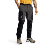 RevolutionRace Rambler Lightweight Pro Pants pour Homme, Pantalon léger d'extérieur et de randonnée, Anthracite/Black, XXL