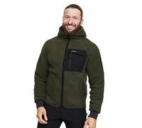 RevolutionRace Sherpa Hoodie pour Homme, Veste Polaire D'extérieur Parfaite pour la Randonnée et les Aventures en Plein Air, Forest Night, L