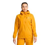 RevolutionRace Vector 2L Jacket pour Femme, Veste de Pluie Imperméable et Coupe-vent pour la Randonnée, Golden Yellow, L