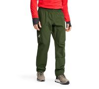 RevolutionRace Vector 2L Pants pour Homme, Pantalon de Pluie Imperméable et Coupe-Vent pour la Randonnée, Forest Green, S