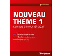 Révolutions Concours commun IEP 2021 - Marianne Fougère - Studyrama Eds - broché - Scolaire / Universitaire