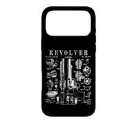Revolver Sixgun Pistolet de Poing Vintage Coque pour iPhone 17 Pro Max