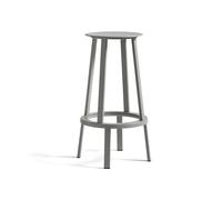 Revolver Tabouret Haut Gris