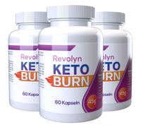 Revolyn Keto Burn - 180 Gélules (3x 60 Gélules), Paquet De 3