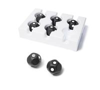 Revopoint Lot de 6 marqueurs de balle magnétiques 3D pour numérisation 3D, marqueurs de numérisation 3D pour scanners 3D, points de suivi 3D pour éviter les pertes de suivi et améliorer la précision,