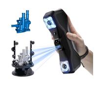 Revopoint MetroX Pro Scanner 3D, Laser Bleu 0.01mm, 4 Modes, Advanced