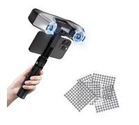 Revopoint MetroY Pro Scanner 3D & Points de marquage 3D de 6,0 mm Pack, 5 Modes de Scan, Précision jusqu'à 0,01mm, Scanner Portable à Laser Bleu Industriel, Prévisualisation en Temps Réel