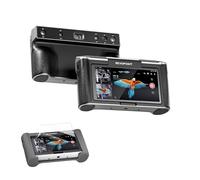 Revopoint MIRACO Scanner 3D & Coque de protection en silicone et protection d'écran Pack, avec WiFi,écran réglable à 180°,Batterie 5000 mAh à Chargement Rapide,précision jusqu'à 0,02mm