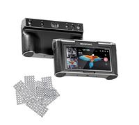 Revopoint MIRACO Scanner 3D & Points de marquage 3D de 6,0 mm Pack, avec WiFi,écran réglable à 180°,Batterie 5000 mAh à Chargement Rapide,précision jusqu'à 0,02mm