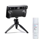 Revopoint MIRACO Scanner 3D & Spray de Numérisation 3D Pack, avec WiFi,écran réglable à 180°,Batterie 5000 mAh à Chargement Rapide,précision jusqu'à 0,02mm