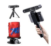 Revopoint POP 3 Plus Scanner 3D pour l'impression 3D,Scanner portable avec une précision de 0,04mm et une vitesse de scan de 18 ips, Support pour Android/iOS/Win/MacOS, ADVANCED