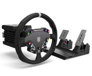 REVOSIM Pack Simulation RS PURE Volant GT, Base DD 9Nm et Pédalier de Précision Load Cell, Setup Complet pour Course sur PC, Immersion et Performance. Toutes fixations incluses - PCRSPUREPACK3