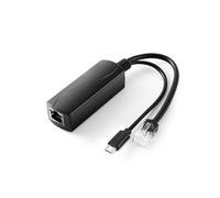 Revotech Actif PoE Splitter 5V/2.4A Micro USB Prise, 48V PoE vers USB 5V/2.4A Sortie, 10/100Mbps Conforme à IEEE802.3af/at, Adaptateur PoE pour Périphérique Micro USB, Pi 3B/3B+ (USB0502)