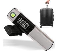 RevoteQ Balance Portable 50kg pour Bagages Échelle Numérique de Voyage avec Affichage LCD Échelle de Poids Manuelle Léger Alimentée par Batterie CR2032 Compact Meilleur Accessoire de Voyage