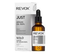REVOX B77 - Just Argan Oil 100%, 30 ml, Huile D'Argan Visage Et Cou, Hydrate, Nourrit Et Apaise La Peau, Adoucit Et Améliore L'Elasticité De La Peau, Non Gras Et Absorption Rapide